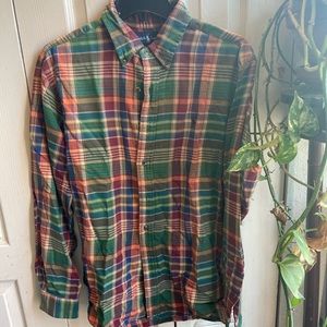 Ralph Lauren multi-color flannel